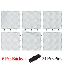 Wholesale 16X16 Pixel Art Building Blocks Bottom Plate 65803 Bricks Baseplate Part Compatible 31212 21333 98138 Pixel Toys Gifts