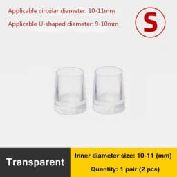 2Pcs Woman High Heels Shoe Covers Square TPU/PVC Material Soft Damping Heel Protector Non-slip Heel Protector