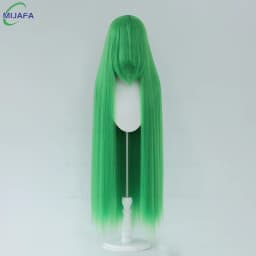 Very High Quality 600g 68 Colors 40 Inch 100cm Long Straight Cosplay Wig With Bangs Heat Resistant Hair Anime Wigs + Wig Cap