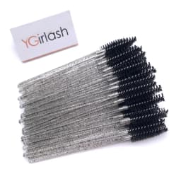 50/10 PCS/Pack Disposable Eyelash Swab Mini Individual Lash Applicators Mascara Brush Eyelashes Extension For Maquillaje Makeup