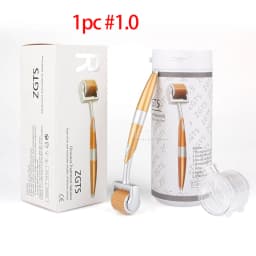 1/2/4pcs ZGTS192 Derma Roller Beauty 192pin Micro Needles Dermaroller Skin Care Tool for Face Body Hair Microneedle Reusable