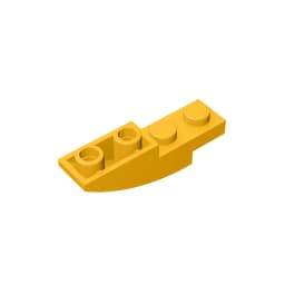 Gobricks GDS-731 BRICK 1X4X1 INV. BOW compatible with lego 13547 children's DIY Educational Building Blocks Technical