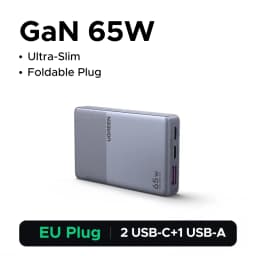 【Ultra Slim】UGREEN Nexode Air 65W GaN Charger PD3.0 QC4.0 PPS For Macbook Pro Air Laptop iPhone 18 17 Samsung S26 iPad Tablet