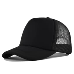 1PC Fashion Unisex Plain Baseball Cap Adjustable Trucker Flat Visor Cap Snapback Mesh Curved Men Women Casual Sun Summer Hat