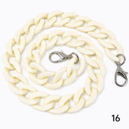 1/2Pcs Deepeel 60cm Acrylic Bag Strap Handbag Resin Chain Detachable Lobster Clasps for Purse Handle DIY Making Accessories