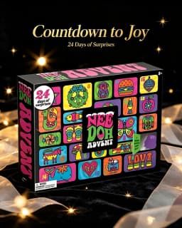 2026 New Hot Needoh Advent Calendar 24 Day Countdown New Year Family Friends Blind Box Party Squishy Squeeze Toy Stress Relif