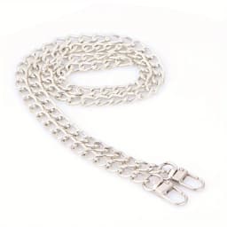 40-140cm Purse Chain Strap Flat Chain Strap Handbag Chains for Wallet Satchel Tote Bags Shoulder Bag Chain Replacement Strap