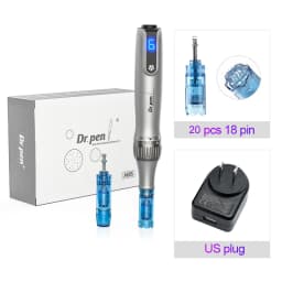Authentic Dr pen Ultima M8S With 22 pcs Needle Pin Microneedling Pen Wireless Derma Pen Beauty Machine needle length 0.25 mm