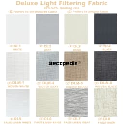 Decopedia Roller Blinds for Windows Motorized Cordless Smart Window Blinds Blackout Roller Day and Night Curtain for Living Room