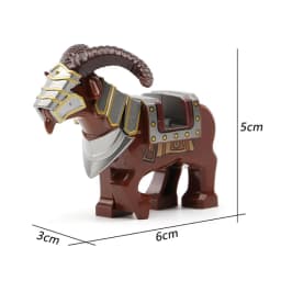 MOC City Animal Building Block Figures Goat Sheep Dog Lion Panda Cheetah Parrot DIY Farm Street View Accessories Bricks Toy Gift