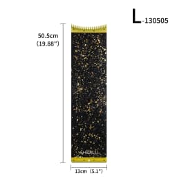 SHKALLI Carbon Fiber Highlighting Board with Comb Teeth Hair Dyeing Board Styling Accessory for Hairdressers Coloring Tool