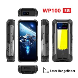 Oukitel WP100 Rugged Phone 33000mAh Battery Built in Laser Rangefinder 6.8 Inch 12+24GB RAM+512GB Mobile Phone 200MP Camera NFC