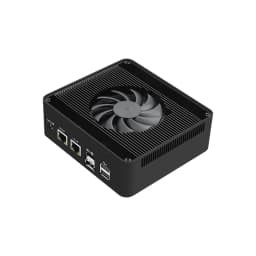 Metal NAS Mini PC Intel N350 N95 2x2.5G LAN 2xNVMe DDR5 3x4K HTPC Firewall Router Office NUC Home Server