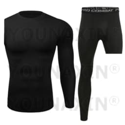 Men One Arm Sleeve T-shirts Exercise Trousers Running Tight Sports Cropped Leggings Women Yoga Fitness Pants S M L XL 2XL 3XL