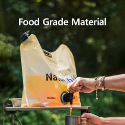 Naturehike Camping Drinking Water Bag 10L Large Capacity Portable Water Bag Folding Water Bucket Bag With Faucet Water Container