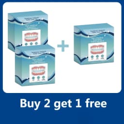 2026 Adjustable Silicone Denture Kit - Soft Liners Temporary Teeth Set for Men & Women, Natural & Safe