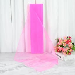 10M Organza Fabric Crystal Shining Tulle Roll for Wedding Decoration Romantic Organza Wedding Party DIY Fabric Accessories