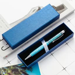 Custom Engraved Name Crystal Stylus Pen Metal Touch Screen Pen with Gift Box, Personalized Gift for Birthday Wedding Christmas