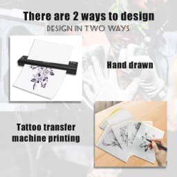 10/30/50/100Pcs Tattoo Transfer Pape A4 Size Stencil Paper Copy Paper Thermal Paper for Tattoo Transfer Tattoo Supplies