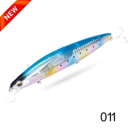 D1 Floating Minnow Fishing Lure Long Casting 120mm/20g 145mm/27g Artificial Hard Baits Wobbler Weight Slider System For Pike
