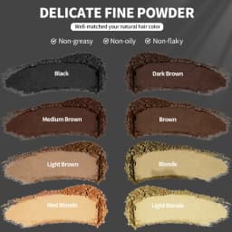 Hairline Shadow Powder Root Cover Up Instantly Conceal Hairline And Hair Root Waterproof Hairline Powder Hair Concealer Coverage