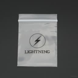 Starose 100Pcs New Print Black Light Plastic Bags Ziplock 6x4cm Clear Bags for Ring Piercing Jewelry Packaging Thickness 0.07mm