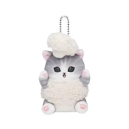 Kawaii Mofusand Shark Cat Fruit and Vegetable Series Plush Toys Backpack Keychain Cartoon Soft Stuffed Doll Girls Birthday Gift