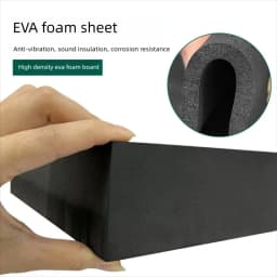 Various Hardness EVA Foam Sheet Soft Hard EVA Rubber Board Shock Absorption Noise Reduction Foam DIY Model Making Material