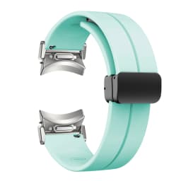 Quick Fit Magnetic Silicone Strap For Samsung Galaxy Watch 6 5 4 40mm 44mm 6 Classic 47 43mm 42 46mm 5Pro 45mm 20mm Sports Band