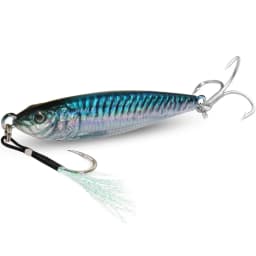 Metal Jig Lure 20g 30g 40g 3D Printed Fast Sinking Fishing Tackle Blade Hook Swimbait Pesca VIB Bait