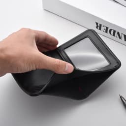 Vertical Short PU Leather Men's Wallet, Soft Leather Ultra-thin, ID Card And Credit Card Wallet Suitable for Men