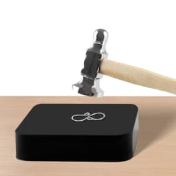 Jewelry Bench Block Work Surface Nonslip Jewelers Tool Dapping Block for Shaping Chasing Flattening Jewelry Repair Stamping