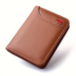 Personalized Men Wallet Custom Engraved Name Text Wallets for Men PU Leather Bifold Unique Birthday/Anniversary Personaliz Gift