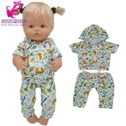 43cm Doll Clothes Coat Nenuco Ropa Y Su Hermanita 17 Inch Baby Dolls Jacket Children Girl Birthday Gifts