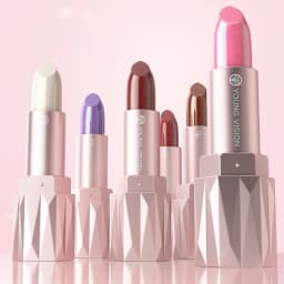 6-color dazzling gold moisturizing long-lasting lipstick Diamond pearl fine sparkle color lipstick