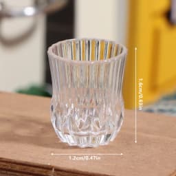 B*1/3pcs 1:12 Dollhouse Miniature Lemon Juice Jug Cup Set Model Doll Drink Decor Toy Doll House Mini Kitchen Scene Ornament