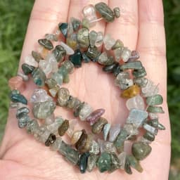 Natural Chips Stone Beads Irregular Gravel Amethysts Garnet Beads For Jewelry Making DIY Bracelet Necklace Accessories 16inches