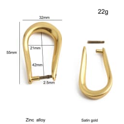 10/30/60PCS Detachable D-Buckle Metal Opening D Ring For Shoulder Bag Belt Strap Swimwear Decor Hat Horseshoe Hook Accessories