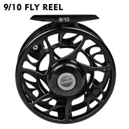 PROBEROS 3+1BB Fly Fishing Wheel 3/4-5/6-7/8 WT Fly Fishing Reel Aluminum Fly Reel CNC Machine Cut Large Arbor Die Casting