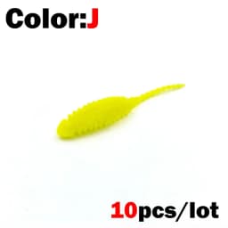 New 10pcs Wobblers mini Ocean Rock Fishing Soft Lures Rubber Soft Baits 3.5cm Soft Worm Artificial Baits Bass Silicone Fish