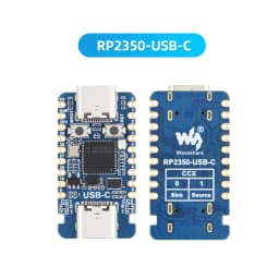 RP2350 USB-A Mini Development Board RP2350A Waveshare Expansion Board Programmable I/O Compatible with USB 2.0/1.1 Transmission
