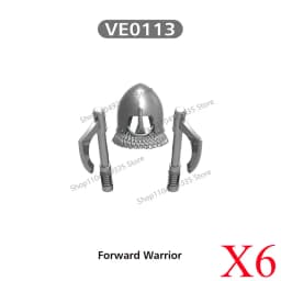 Medieval Military Castle Black Hawk Knight Building Blocks Gothic Cavalry Armor Shield Axe Soldier Figure Accessories Bricks Toy