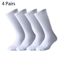 Men's Diabetic Socks Non‑Binding Top Loose Cuff, Seamless Breathable Comfort Socks for Swollen Feet & Blood Circulation Support