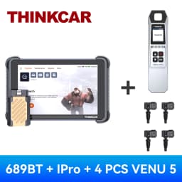 THINKCAR THINKSCAN 689BT Professional Key Programmer Automotive Diagnostic Tool Bidirectional Obd ECU Coding CANFD DOIP 34 Reset