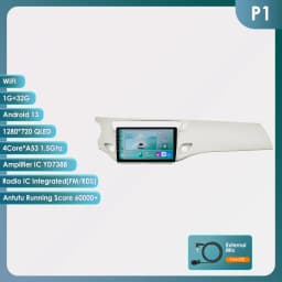 Hizpo 9'' 2din Android 14 for Citroen C3 DS3 2010-2016 Car Radio Multimedia Video Player GPS Carplay Auto 4G RDS Autoradio Wifi