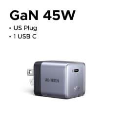 【Ultra Mini】UGREEN Nexode Air 45W GaN Charger USB C Fast Charger PD3.0 PPS For iPhone 18 17 Pro Samsung S26 Tablet Macbook Air