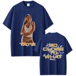 Singer Tate Mcrae So Close To What Album T-shirt Miss Possessive Tour 2025 T Shirts Summer Men Women Fashion Oversized Tshirt