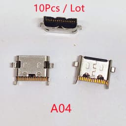 10pcs For Samsung A12 A10s A21s A11 A20s A22 A32 A33 A01 A30s A31 A51 A50s A71 A70s A52 A72 USB Charging Port Charger Connector