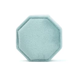 Velvet Ring Box Round Octagonal Ring Box Manufacturers Wholesale Box Proposal Three Rings Box Can Print Logo