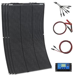 ETFE Solar Panel 18v 100w 200w 300w 400w Flexible Durable Waterproof Monocrystalline Solar Cell Solar Battery Charger